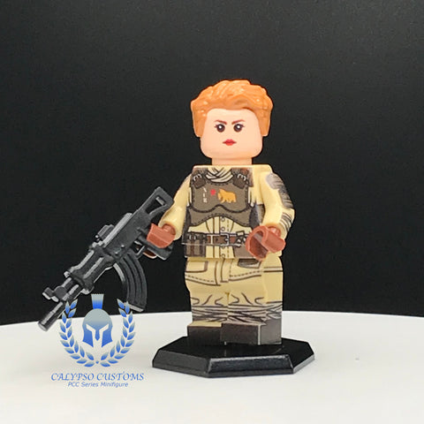 Fallout NCR Female Trooper Custom Printed PCC Series Minifigure
