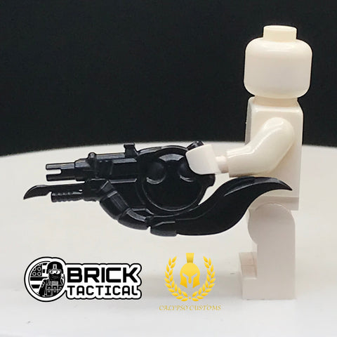 BrickTactical Halo Type 25 Grenade Launcher (Black) Minifigure Weapon
