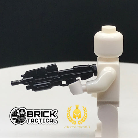 BrickTactical Halo Space Marine AR (Black) Minifigure Weapon