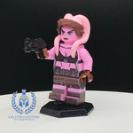 Lara Croft Twi'lek V7 Custom Printed PCC Series Minifigure