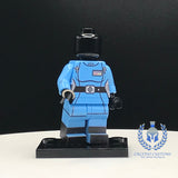 Female Imperial Light Blue Officer Suit PCC Series Minifigure Body