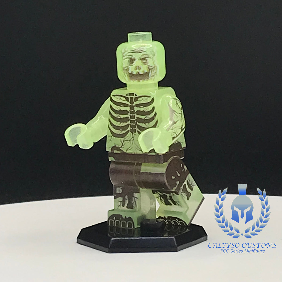 Calypso Customs Fallout Glowing One Ghoul Gid Custom Printed Pcc Series Minifigure 6278