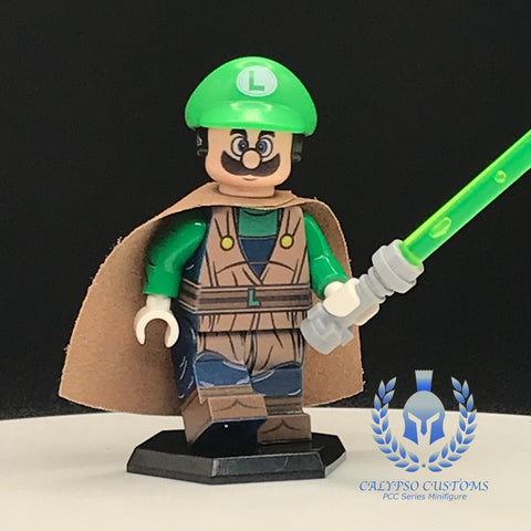 Jedi Crossover Luigi Custom Printed PCC Series Figure