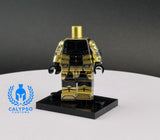Golden Zakuul Knight Armor Custom UV Printed PCC Series Miniature Body