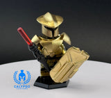 Knight of Zakuul Golden Custom UV Printed PCC Series Miniature