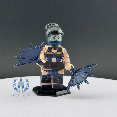 Mortal Kombat Kitana Custom Printed PCC Series Miniature