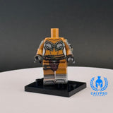 Startrek Female Klingon Armor Custom UV Printed PCC Series Miniature Body