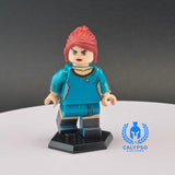 Startrek Female Teal Officer Custom UV Printed PCC Series Miniature