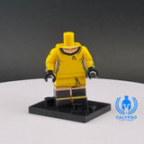 Startrek Yellow Female Officer Uniform Custom UV Printed PCC Series Miniature Body