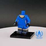 Startrek Blue Female Officer Uniform Custom UV Printed PCC Series Miniature Body
