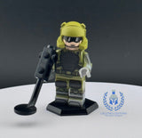 G.I. Joe Trip Wire Custom Printed UV PCC Series Miniature