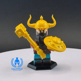 DnD Elkhorn The Dwarf Custom UV Printed PCC Series Miniature
