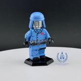 G.I. Cobra Commander Light Blue Custom Printed UV PCC Series Miniature