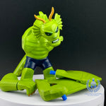 Custom 3D Resin Printed Fing Fang Foom DX Painted Epic Scale Figure KIT