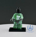 Sand Green Neo Crusader Mandalorian Armor Custom Printed PCC Series Miniature Body