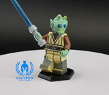 Rodian Jedi Knight Custom Printed PCC Series Minifigure