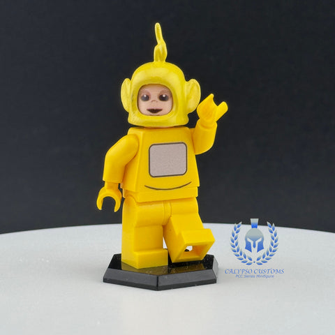 Teletubbies: Lala Custom Printed PCC Series Miniature Figure