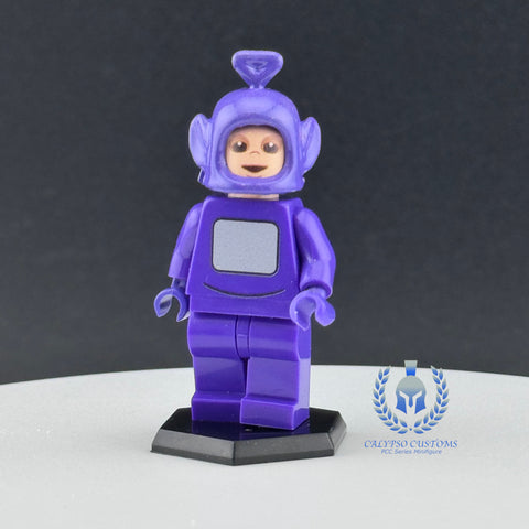 Teletubbies: Tinky Winky Custom Printed PCC Series Miniature Figure
