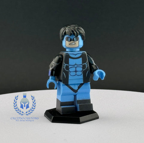 Blue Suit Invincible Custom Printed PCC Series Minifigure