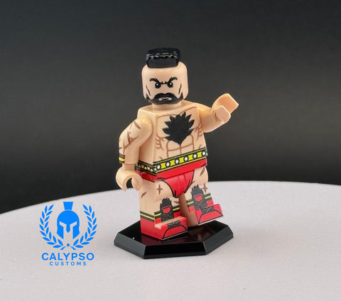 Zangief SF Custom UV Printed PCC Series Miniature