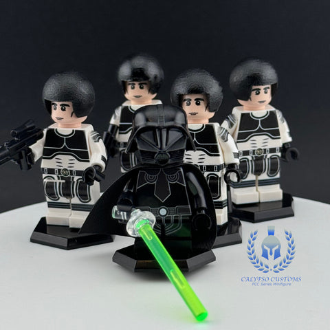 Lord Dark Helmet & Troopers Pack Custom Printed PCC Series Figure Set