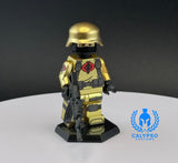 G.I. Joe Elite Golden Cobra Trooper Custom UV Printed PCC Series Miniature