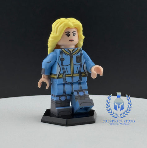 Fallout Vault 111 Cryo Female Dweller Custom Printed PCC Series Miniature Figure