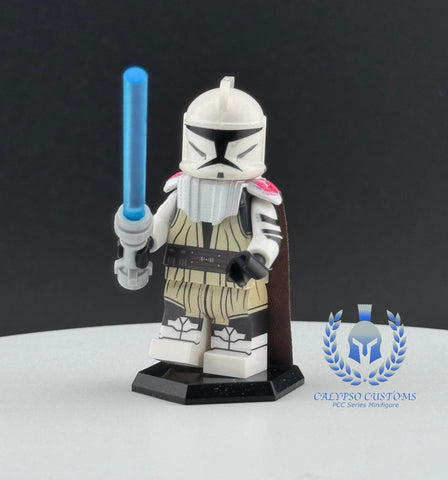 Clone Armored Obiwan Kenobi DX Custom Printed PCC Series Miniature Figure