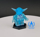 Hologram Yoda Custom UV Printed PCC Series Miniature