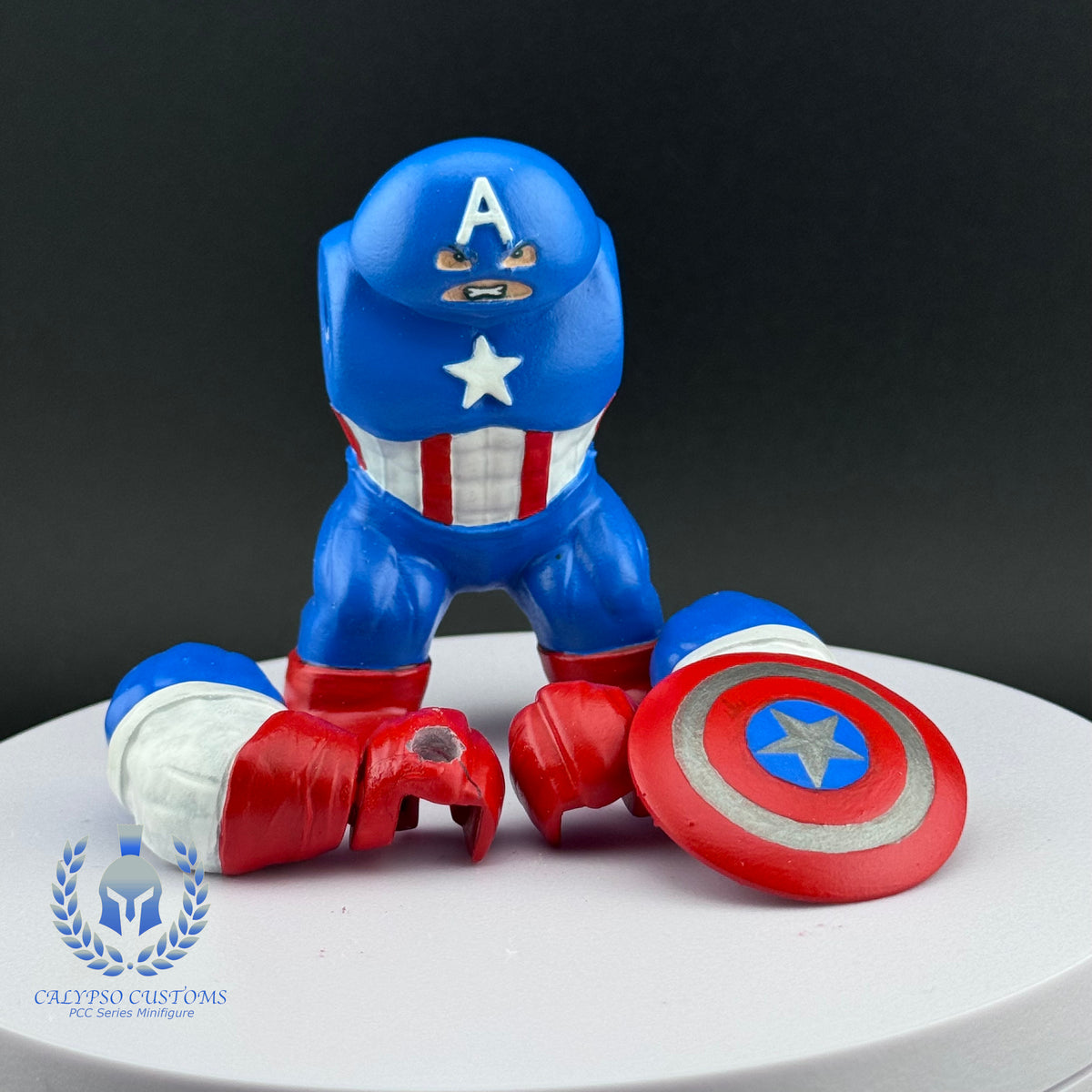 Calypso Customs Custom 3D Resin Printed Juggernaut Captain America DX ...