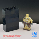 Jedi Temple Guard Robes Custom UV Printed PCC Series Miniature Body