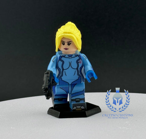 Zero Suit Samus Custom Printed PCC Series Miniature Figure