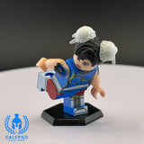 Chun Li SF Custom UV Printed PCC Series Miniature