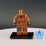 G.I Cobra Dark Orange Armor Custom UV Printed PCC Series Miniature Body
