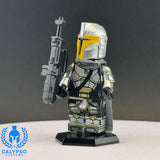 Grand Mercenary Mandalorian Custom UV Printed PCC Series Miniature