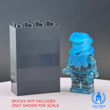Transparent Cyan Spartan Reach Scout Custom UV Printed PCC Series Miniature