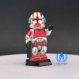 Shock Legion Comms Clone Trooper Custom UV Printed PCC Series Miniature