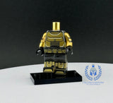 Golden Cylon Armor Printed PCC Series Miniature Body