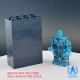 Transparent Cyan Spartan Armor Custom UV Printed PCC Series Miniature Body