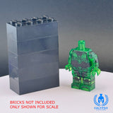Transparent Green Spartan Armor Custom UV Printed PCC Series Miniature Body
