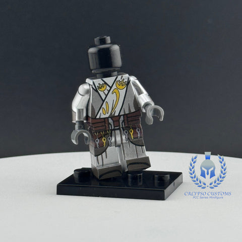 Silver Jedi Temple Guard Robes PCC Series Miniature Body