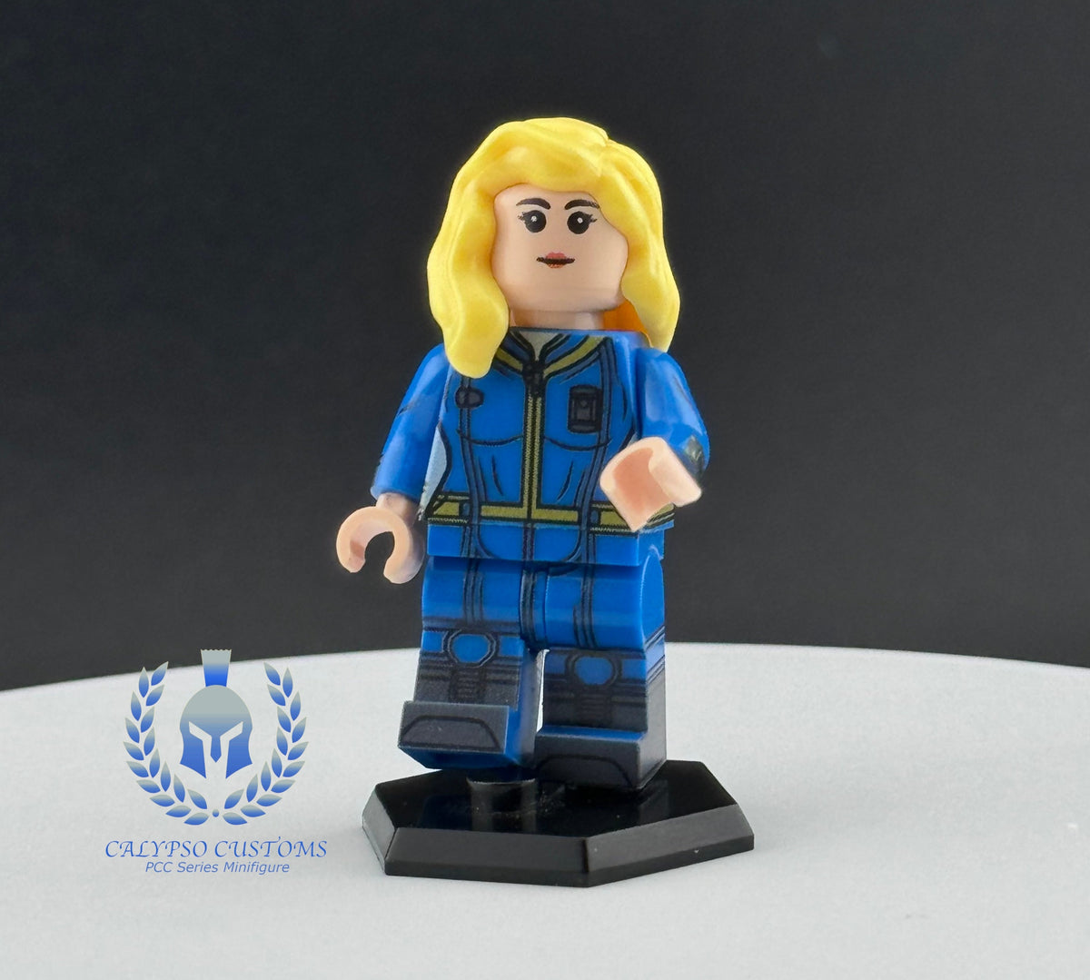 Calypso Customs Fallout Vault 111 Female Dweller Custom Printed Pcc Series Minifigure 6560