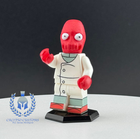 Futurama Doctor Zoidberg Custom Printed PCC Series Minifigure