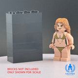 Bronze Swimsuit Model Custom UV Printed PCC Series Miniature
