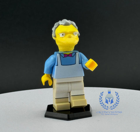 Simpsons Moe Custom Printed PCC Series Miniature