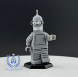 Futurama Bender Custom Printed PCC Series Minifigure