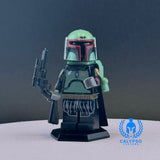 Mandalorian Boba Fett Custom UV Printed PCC Series Miniature