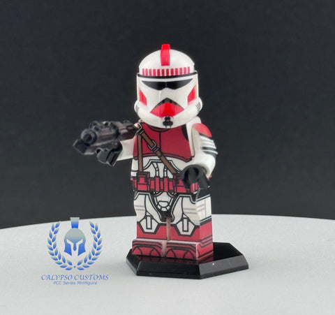 Recon Clone ShockTrooper Custom Printed PCC Series Minifigure
