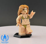 Bronze Swimsuit Model Custom UV Printed PCC Series Miniature