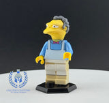 Simpsons Moe Custom Printed PCC Series Minifigure